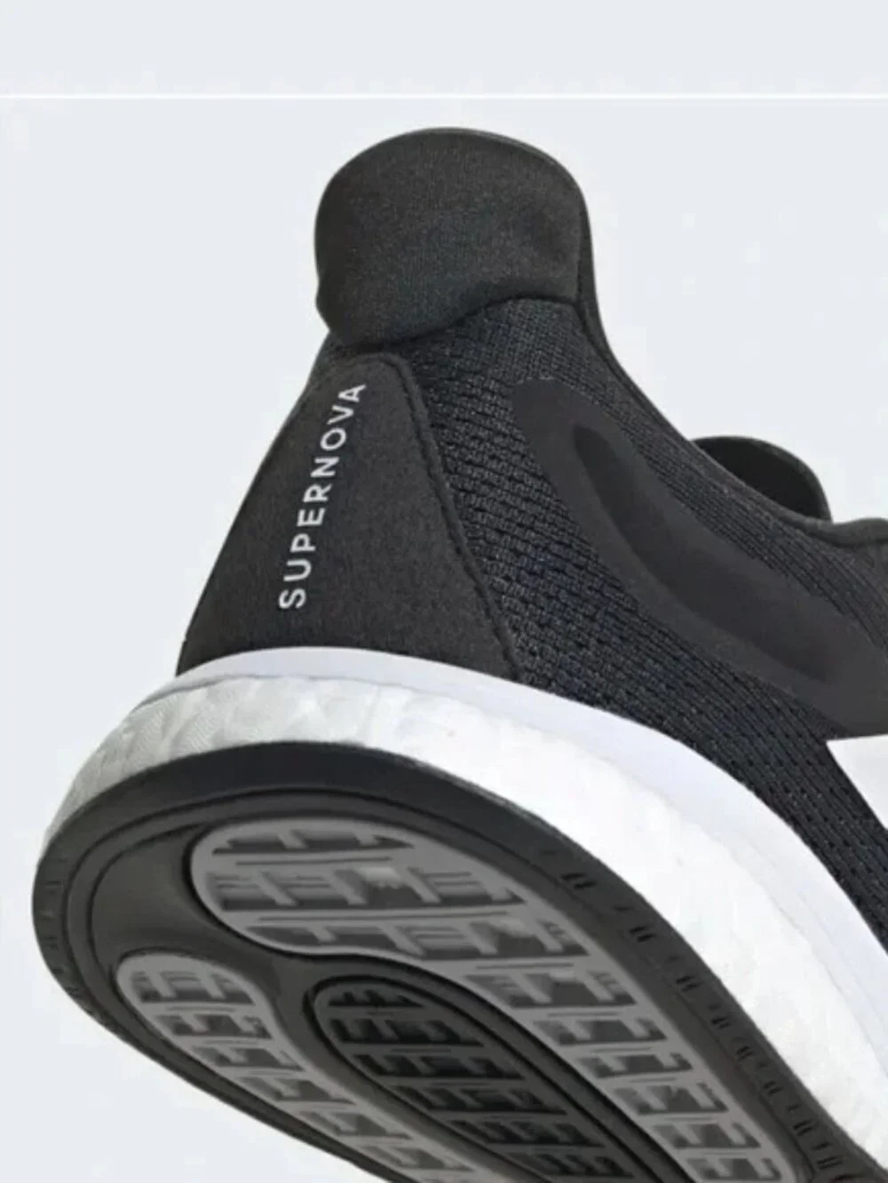 NEW ADIDAS Supernova Running Shoes Black 7.5